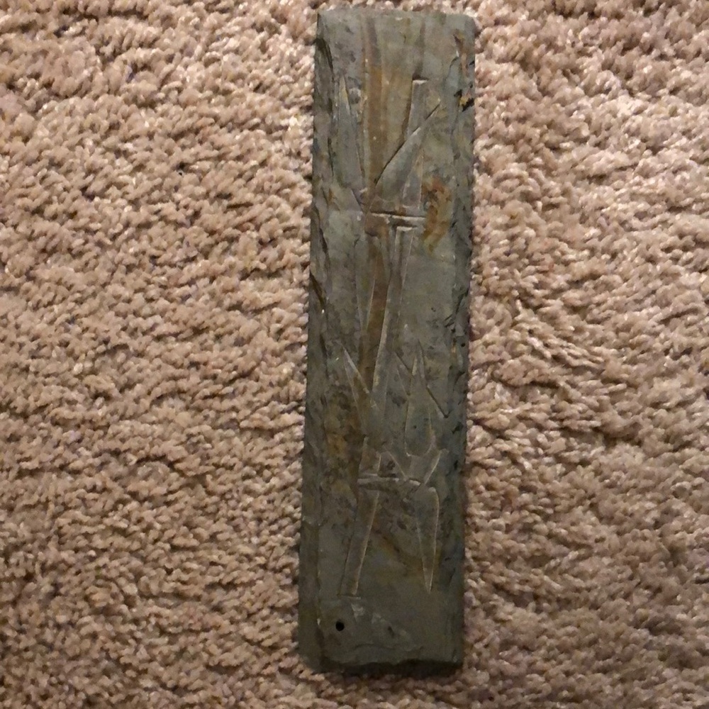 Unique Fossilized Stone Decor / Incense Burner